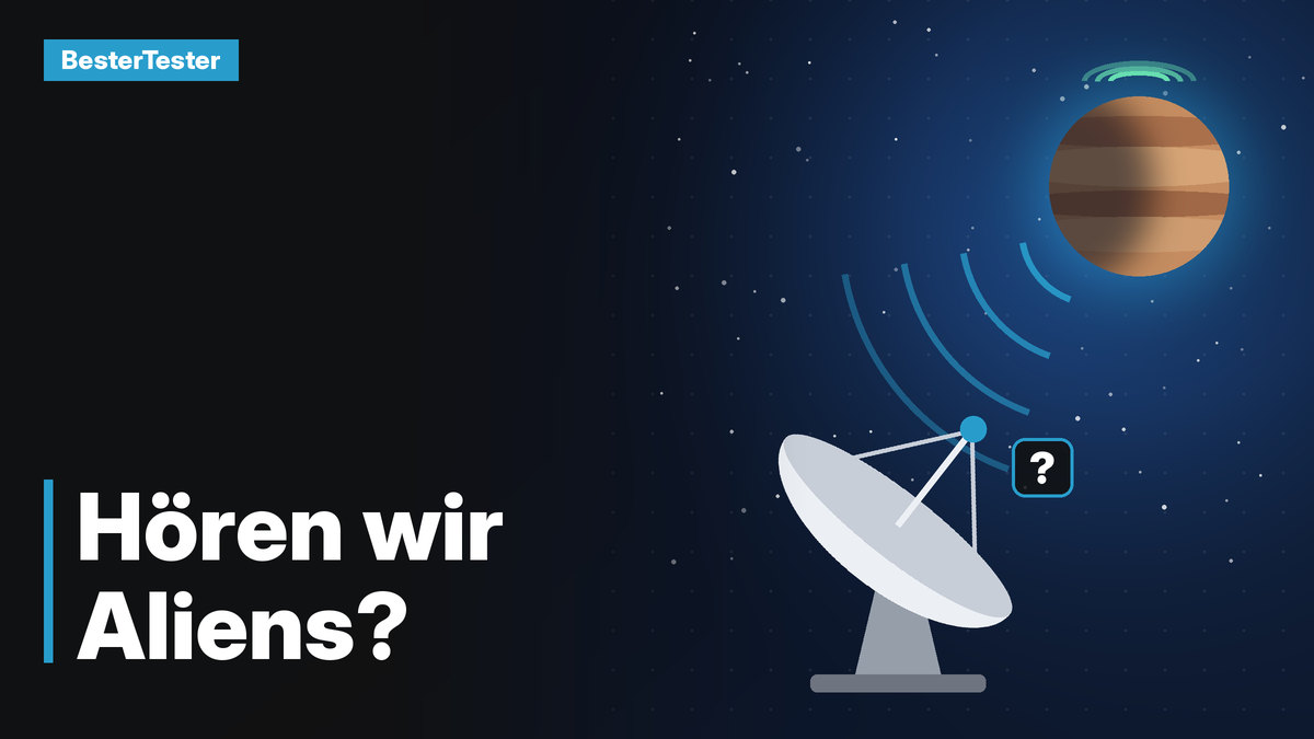 Haben Radioteleskope gerade Aliens gehört?