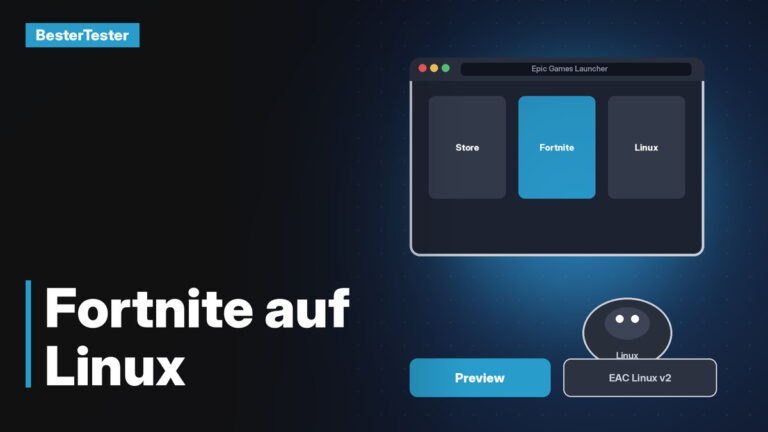 Epic Launcher Preview: Fortnite kommt auf Linux