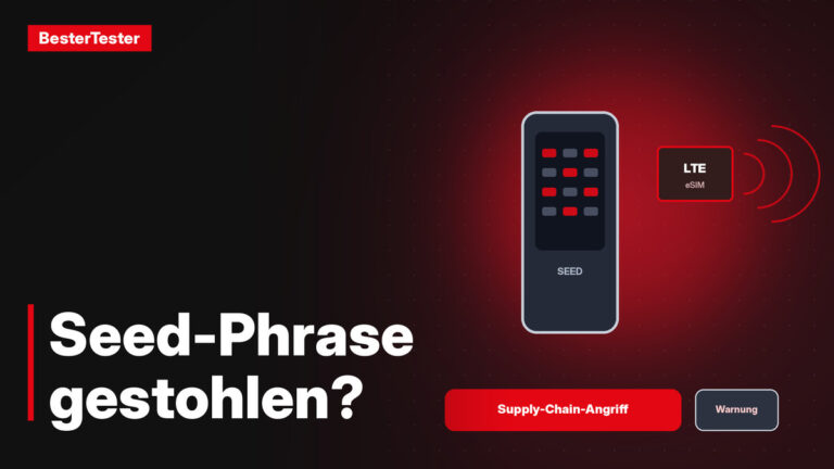 Kann ein Chip in deinem Wallet die Seed-Phrase stehlen?