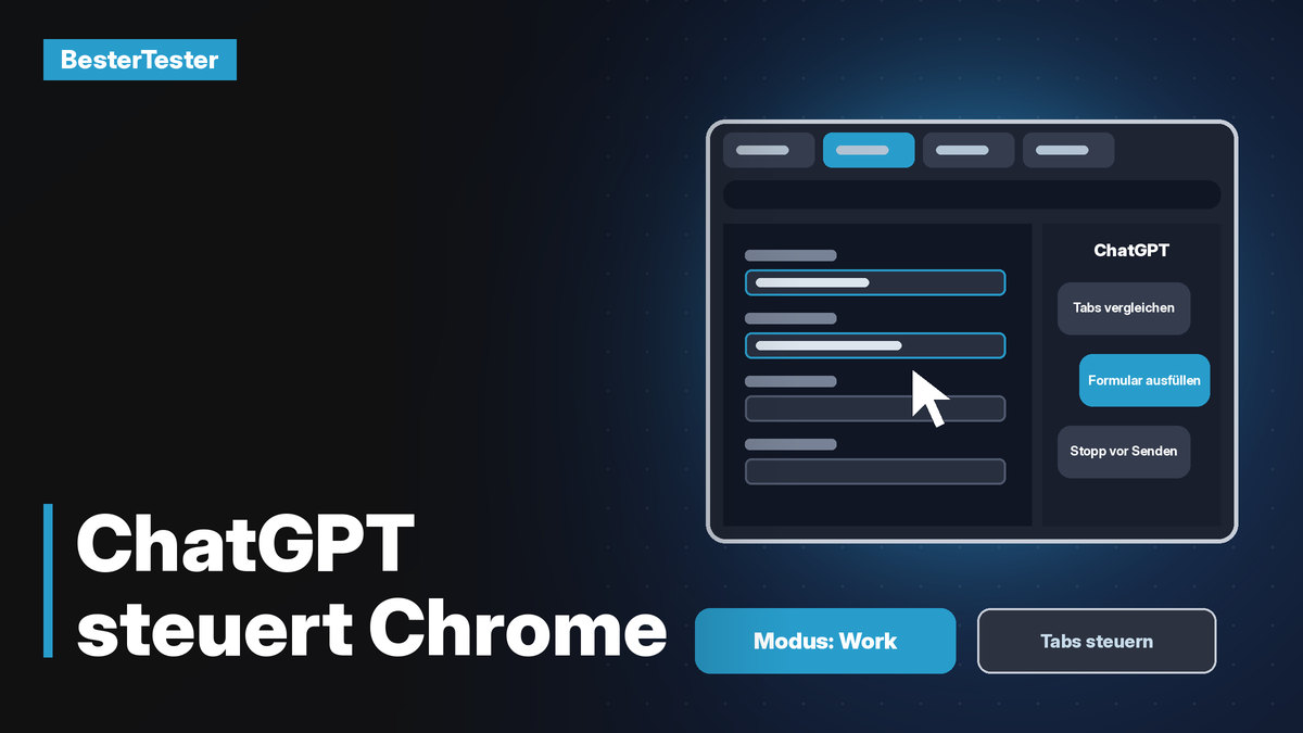 ChatGPT steuert jetzt Chrome-Tabs: Das kann die KI